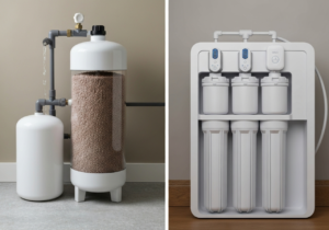 Filtracja wody w domu: Porównanie zmiękczaczy jonowymiennych i stacji wielofunkcyjnych