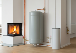 Montaż kominka z płaszczem wodnym: Podłączenie do bufora ciepła i optymalne rozprowadzenie ciepła